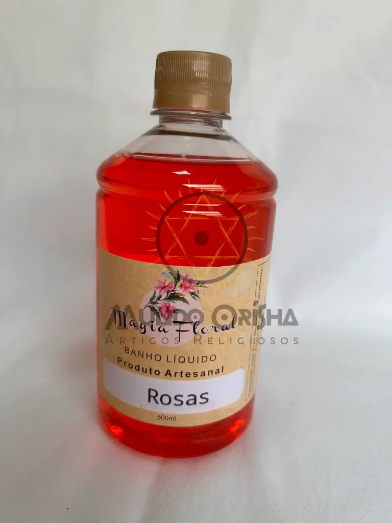 BANHO LIQUÍDO MAGIA FLORAL - ROSAS (500ml)