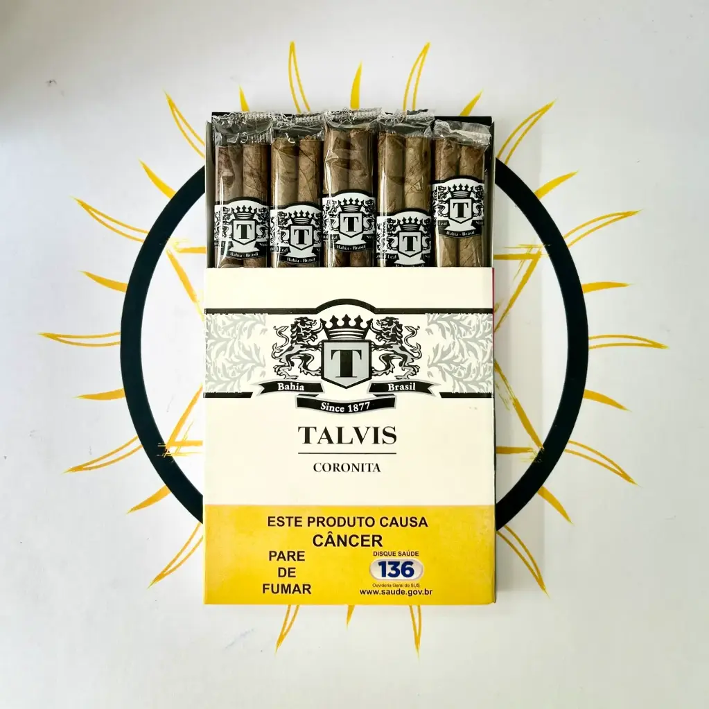 CIGARRILHA TALVIS TRADICIONAL - CX COM 10UN
