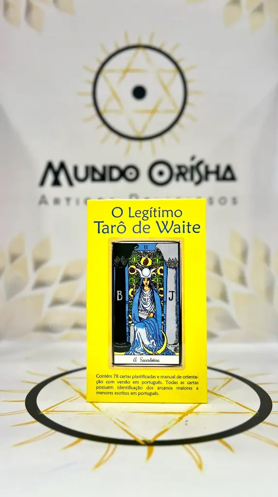 O LEGITIMO TAROT DE WAITE - 78 CARTAS PLAST