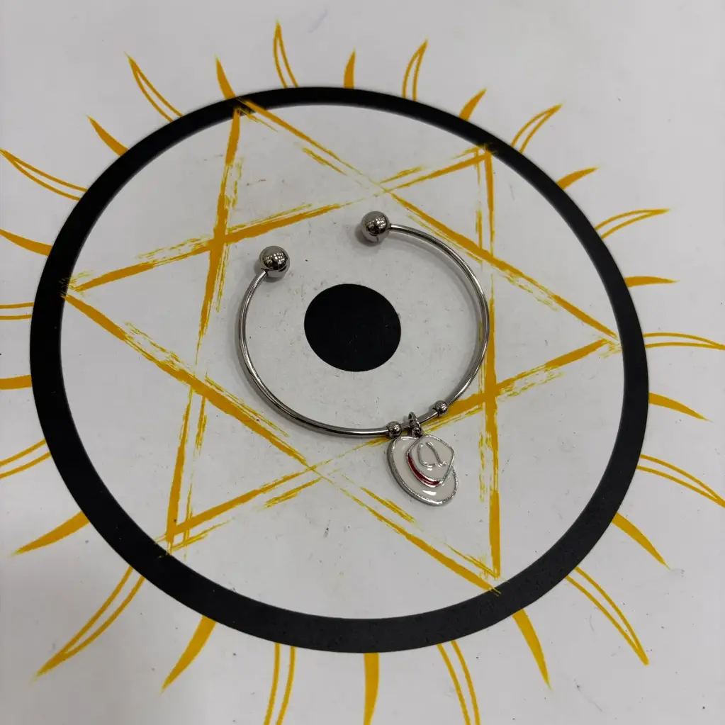 BRACELETE CHÁPEU SEU ZÉ - PRATA