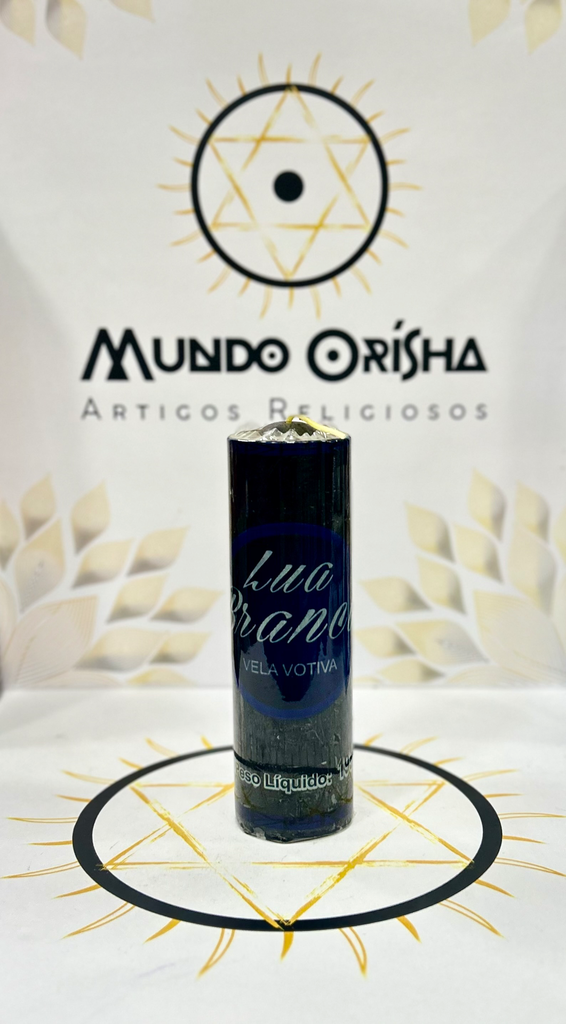 VELA 7 DIAS | 195g - Lua Branca