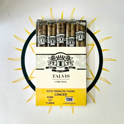 CIGARRILHA TALVIS TRADICIONAL - CX COM 10UN