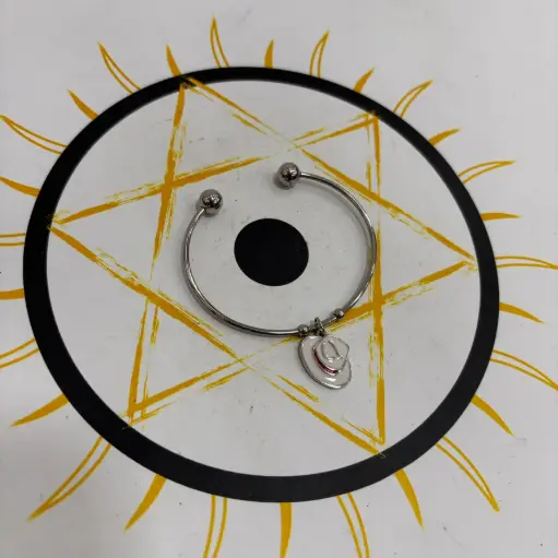 BRACELETE CHÁPEU SEU ZÉ - PRATA